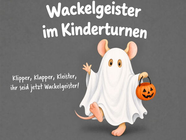 Wackelgeister - Halloween Turnstunde