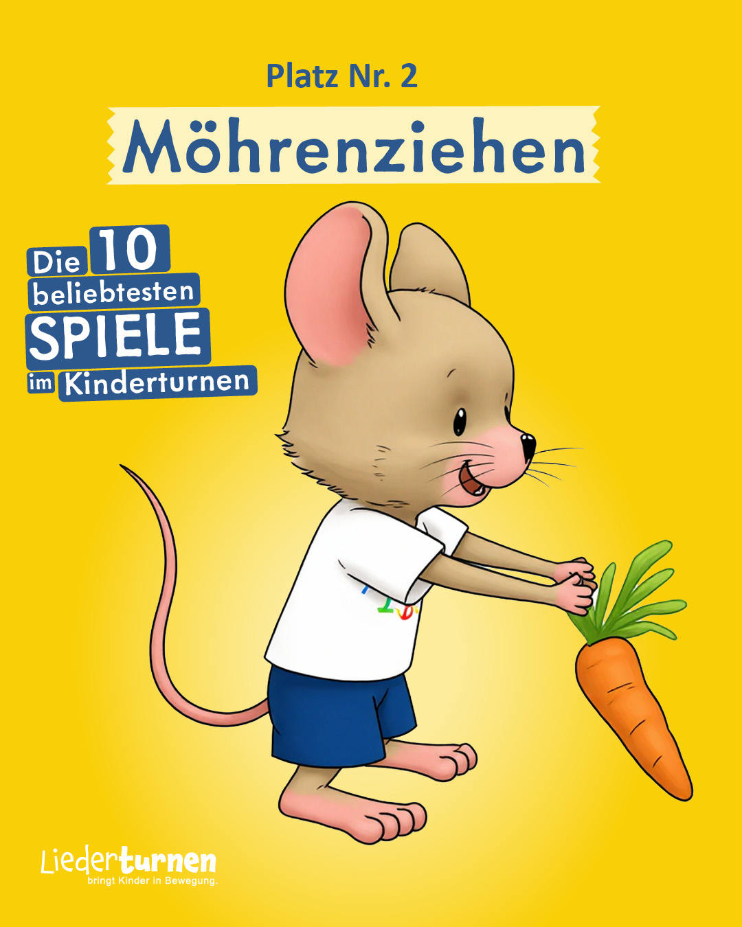 Bewegungsspiel Möhrenziehen