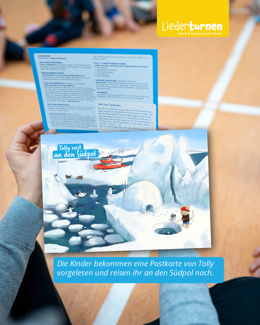 Sprachförderung & Bewegungsförderung mit Tolly Turnmaus